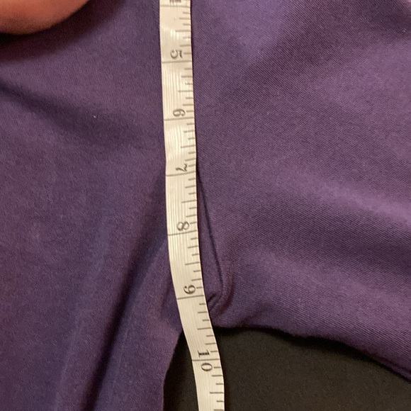 Karen Scott Petites, Long Sleeve, Scoop Neck Top Dark Purple Top, PXXL - Picture 9 of 10